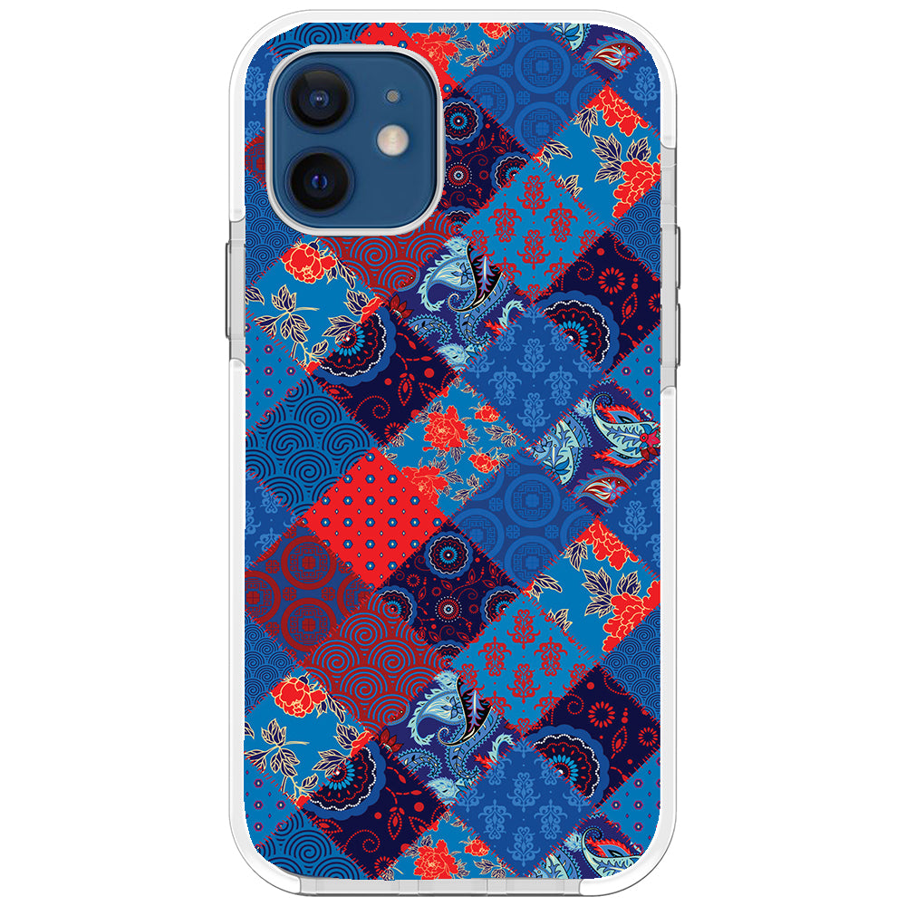 Paisley Patch Impact iPhone Case