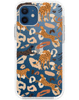 Abstract Leopard Impact iPhone Case