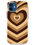 Chocolate Heart Impact iPhone Case