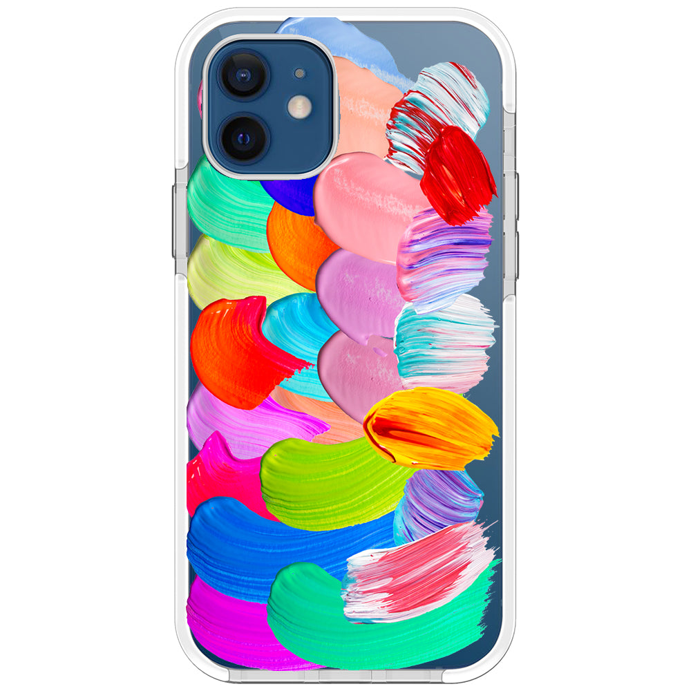 Paint Strokes Impact iPhone Case