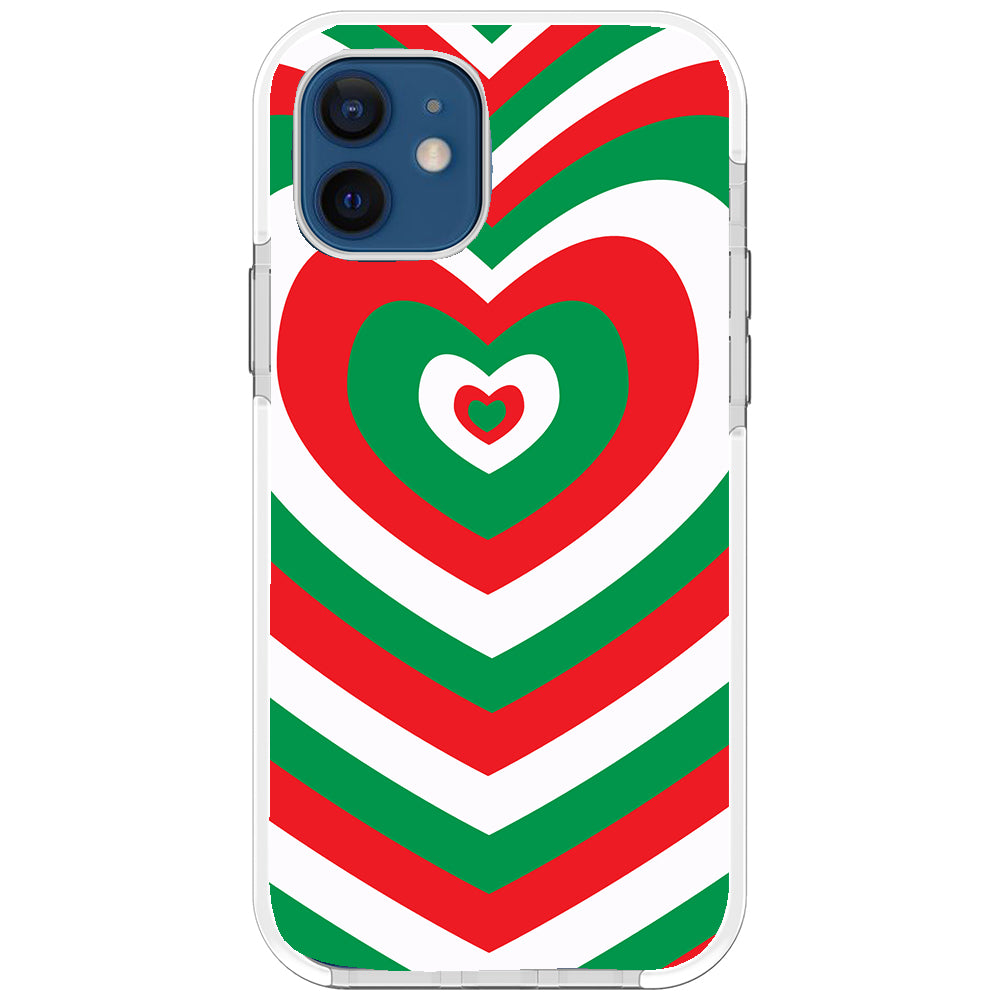 Candy Cane Impact iPhone Case