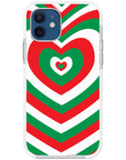 Candy Cane Impact iPhone Case