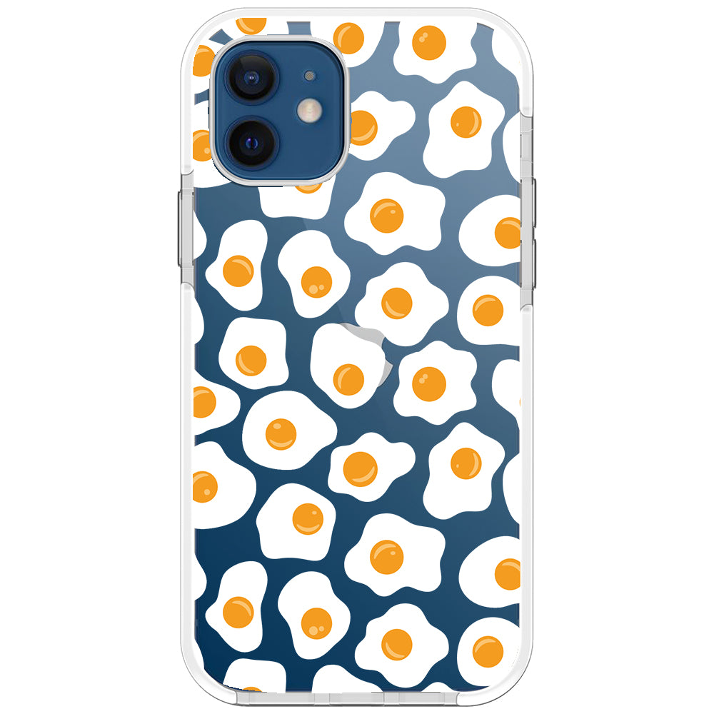 Fried Eggs Impact iPhone Case