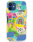 Rainbow Patches Impact iPhone Case