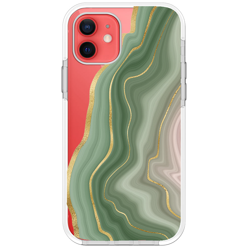 Amulet Green Agate iPhone Case