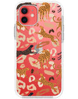 Abstract Leopard Impact iPhone Case