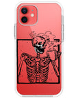 Coffee Skeleton Impact iPhone Case