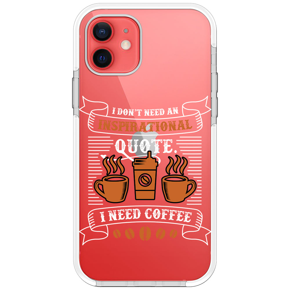 Coffee Inspirational Impact iPhone Case