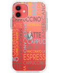 Coffee Names Impact iPhone Case