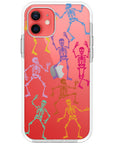 Dancing Skeleton Impact iPhone Case