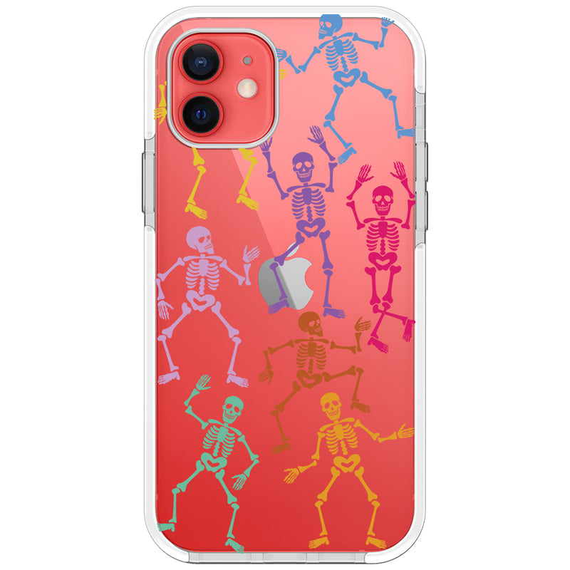 Dancing Skeleton Impact iPhone Case