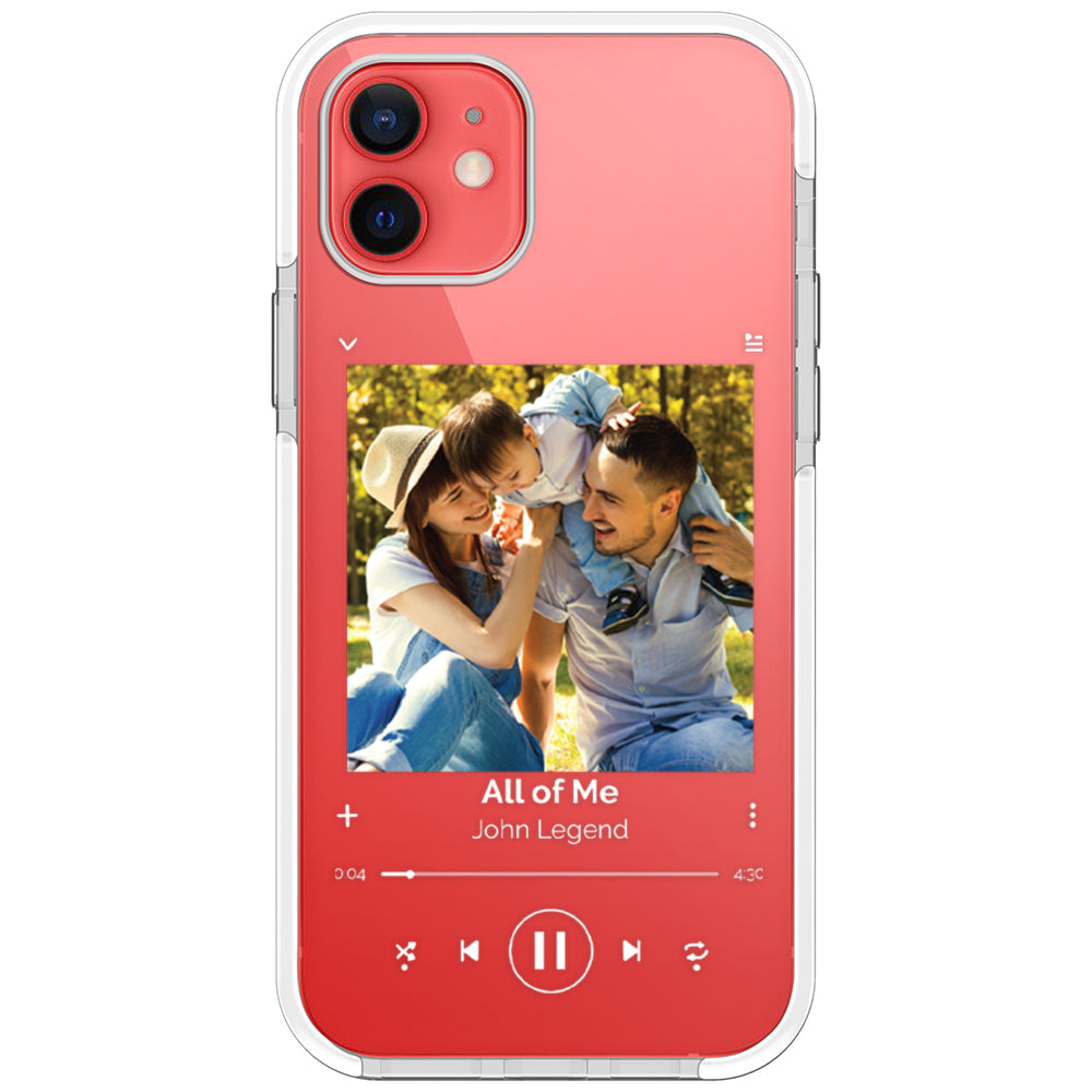 Custom Music Player Impact iPhone Case