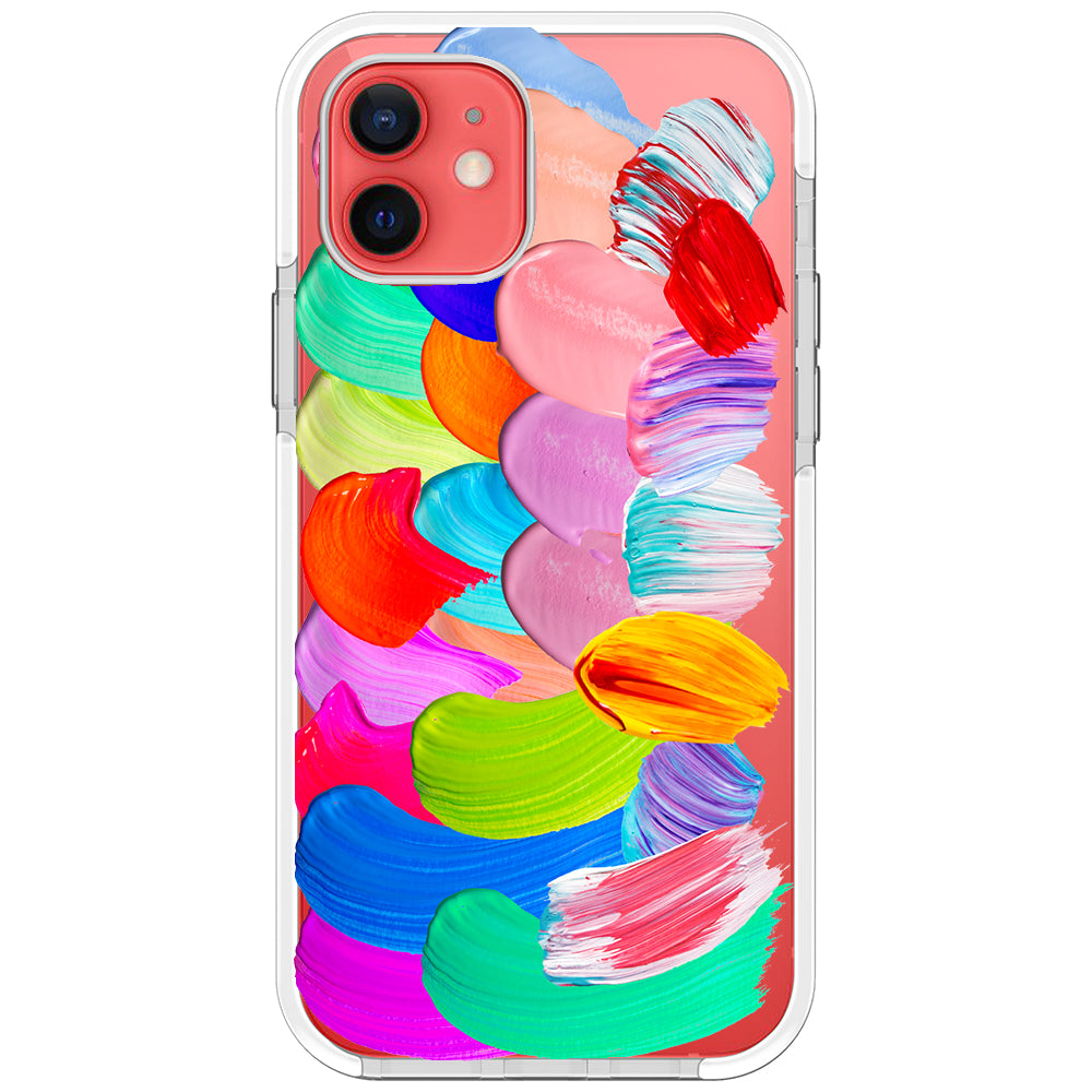 Paint Strokes Impact iPhone Case