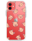 Pigfaces Impact iPhone Case