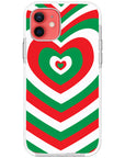 Candy Cane Impact iPhone Case