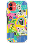 Rainbow Patches Impact iPhone Case