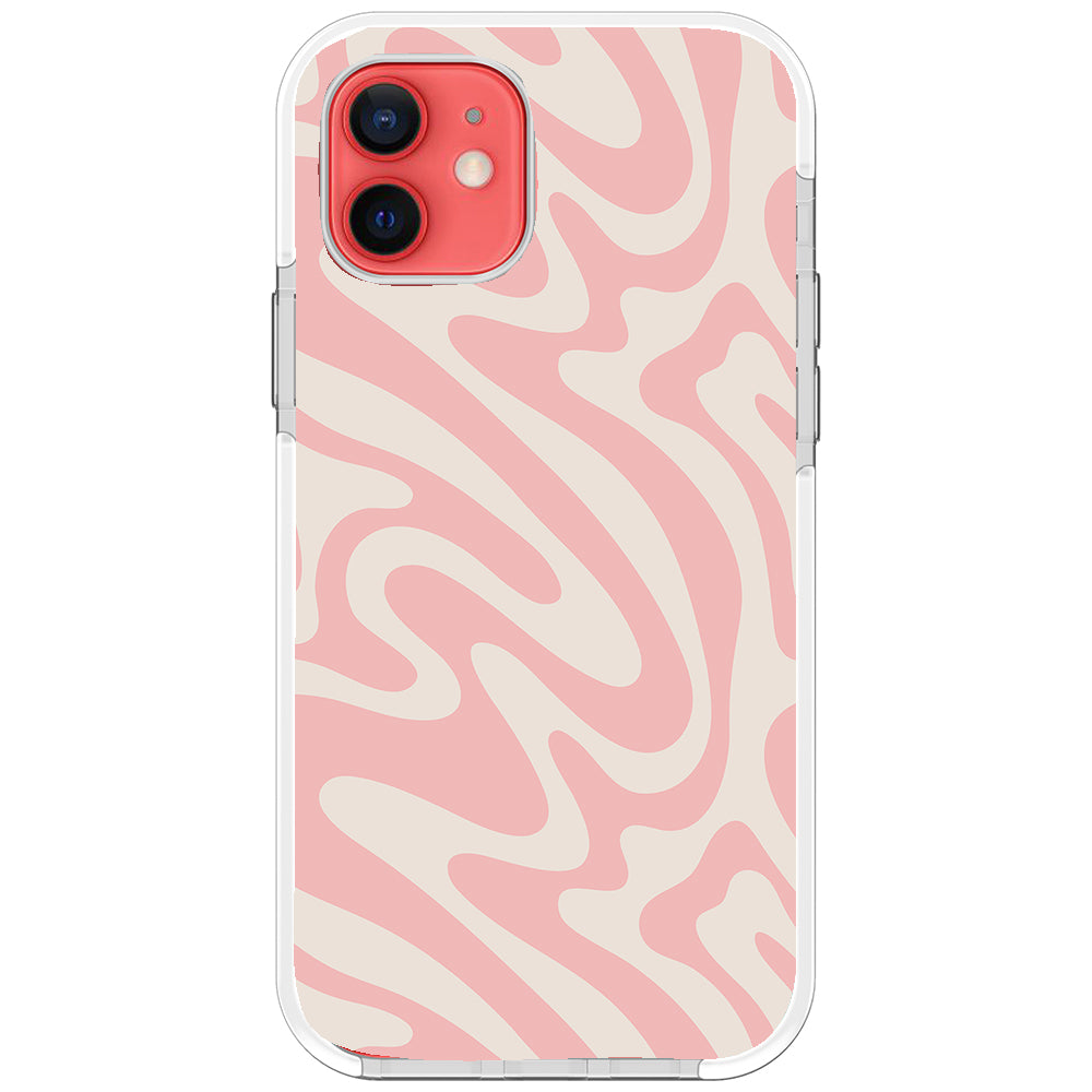 Strawberry Swirl Impact iPhone Case