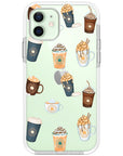 Pumpkin Spice Latte Collage iPhone Case