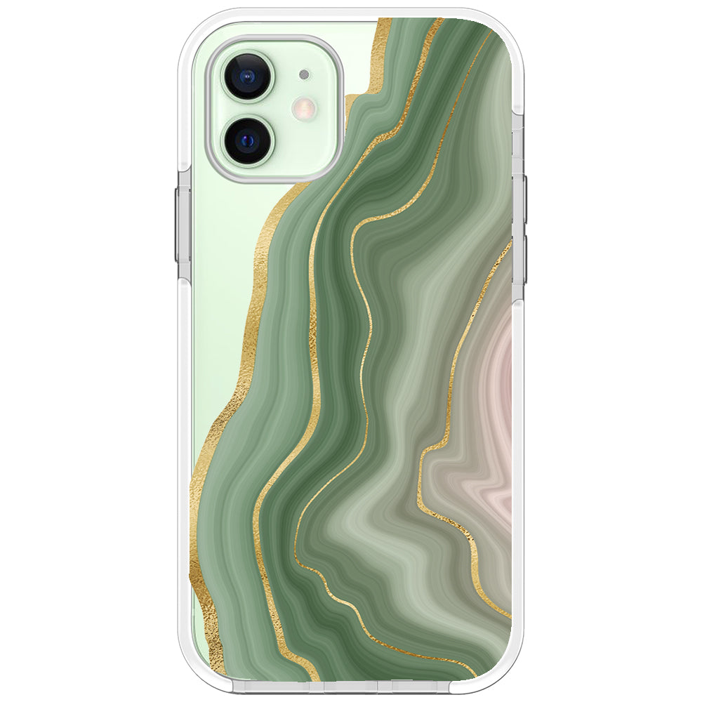 Amulet Green Agate iPhone Case