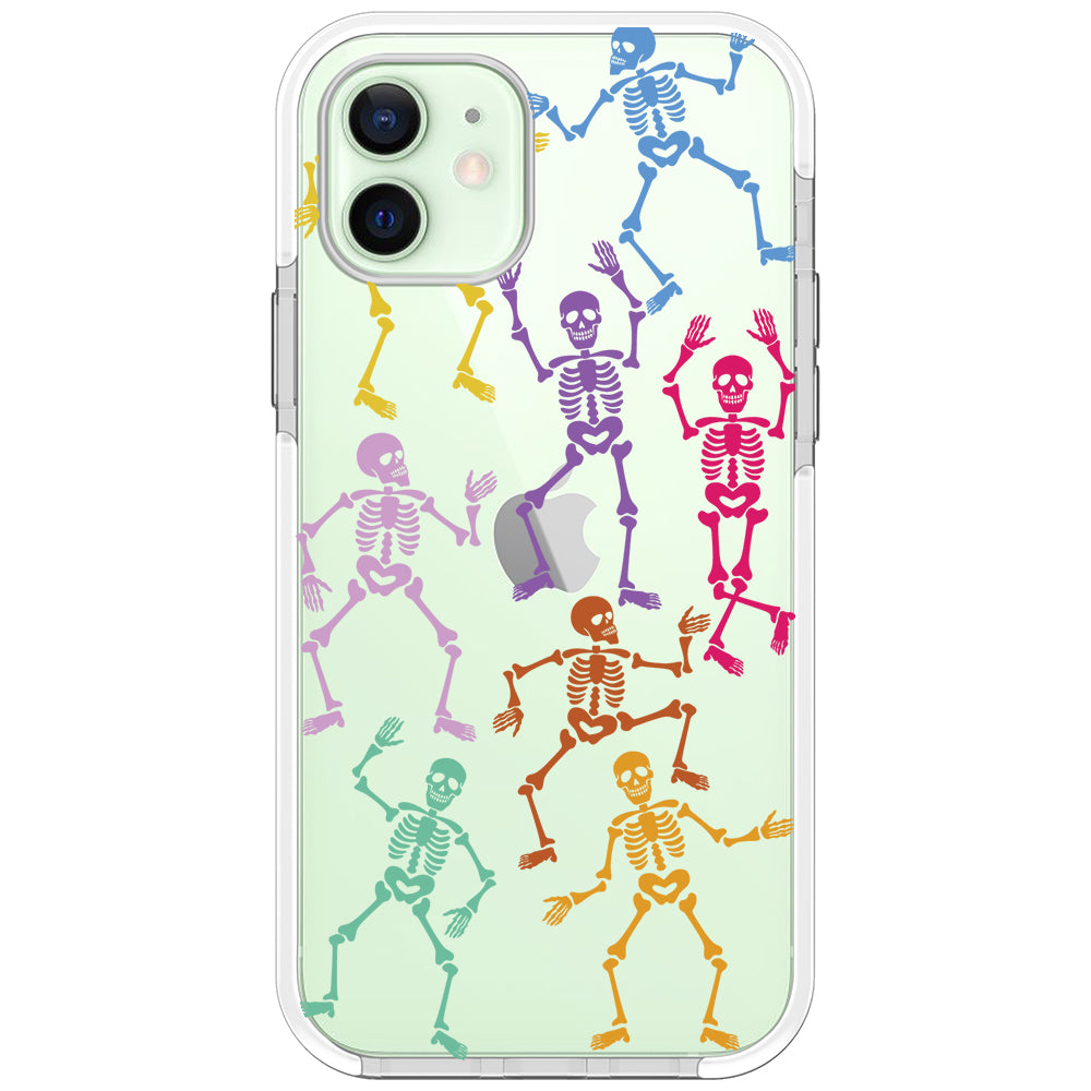 Dancing Skeleton Impact iPhone Case