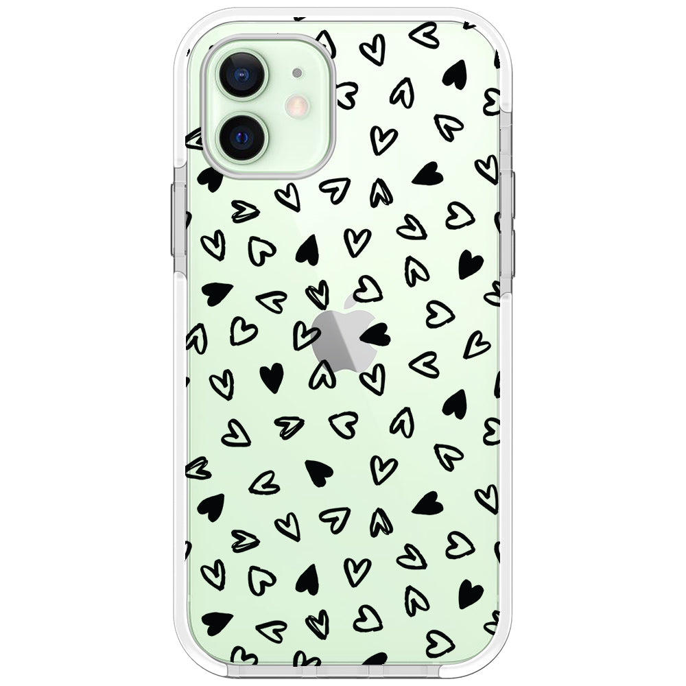 Little Hearts Impact iPhone Case