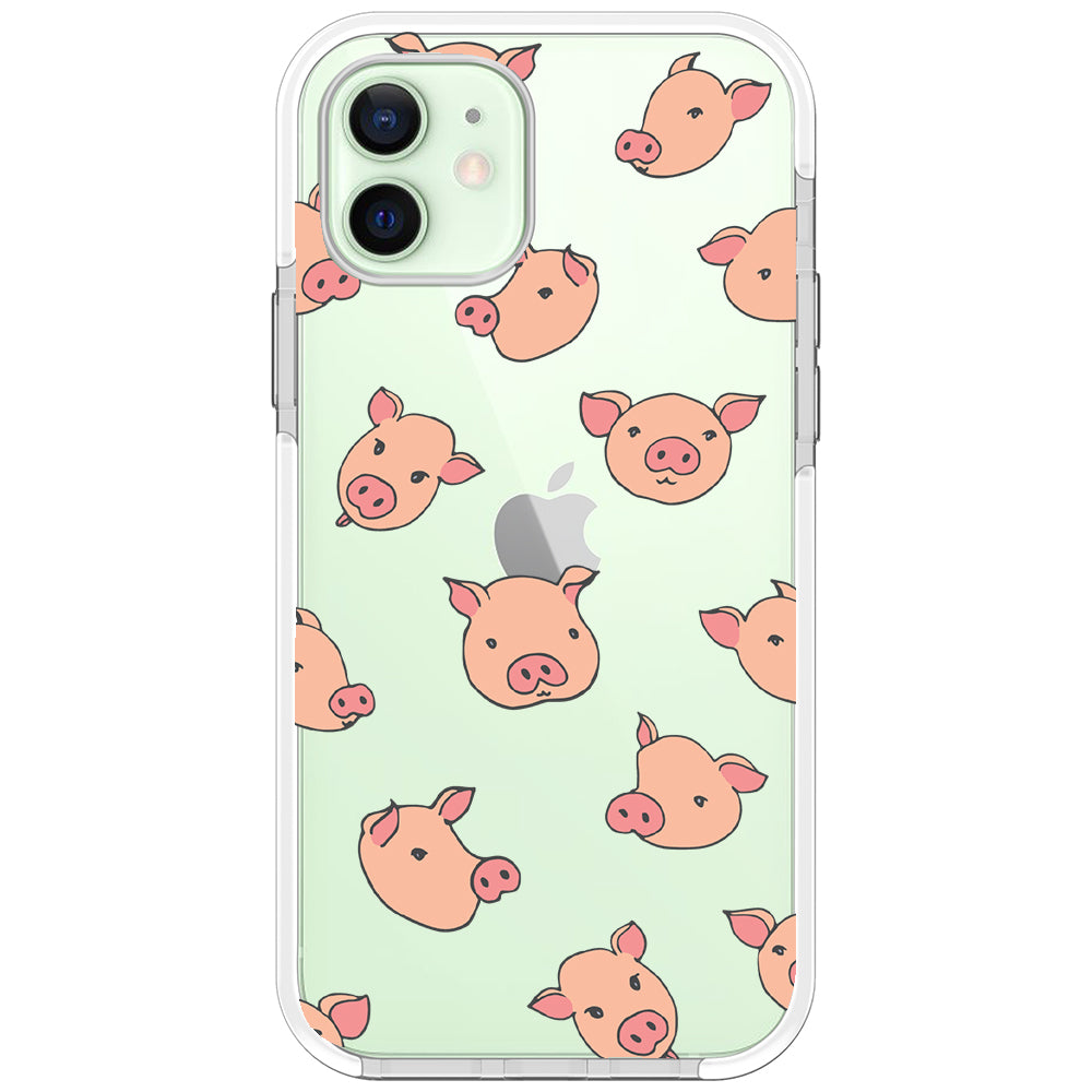 Pigfaces Impact iPhone Case