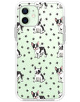 Frenchies Paws Collage Impact iPhone Case