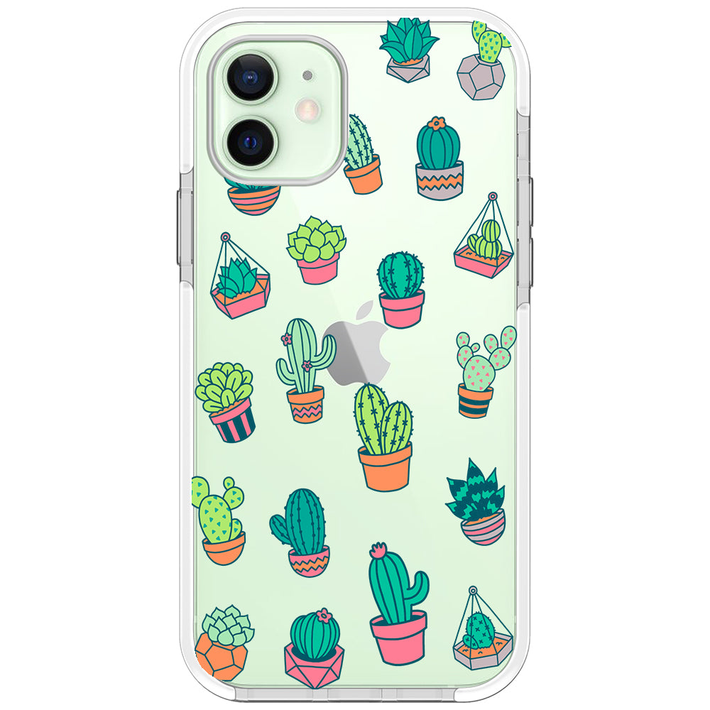 Colorful Cacti iPhone Case