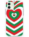 Candy Cane Impact iPhone Case