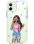 Donut Girl iPhone Case