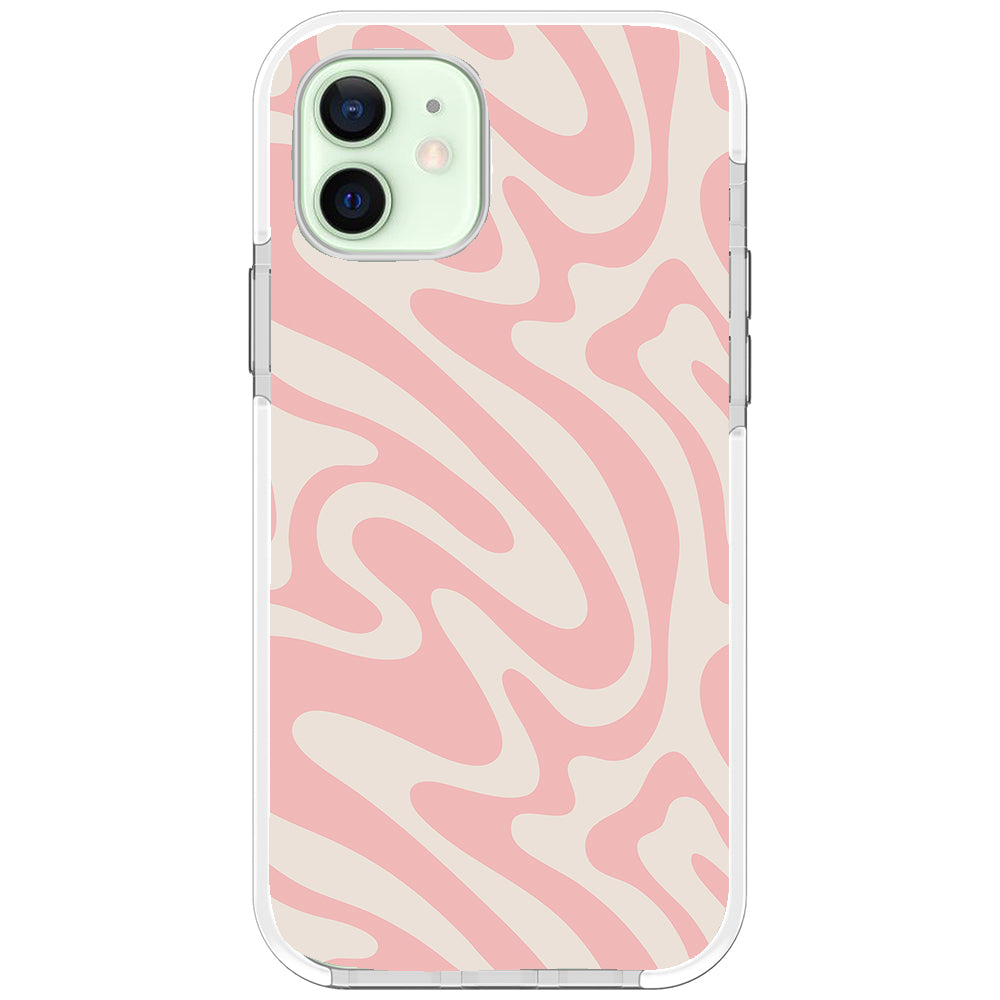 Strawberry Swirl Impact iPhone Case