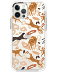 Abstract Leopard Impact iPhone Case