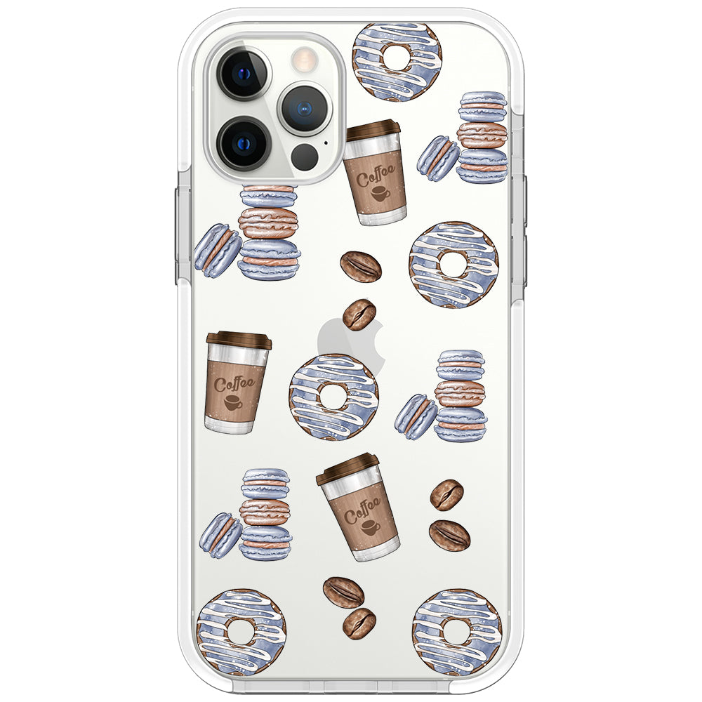 Coffee and Donuts iPhone Case