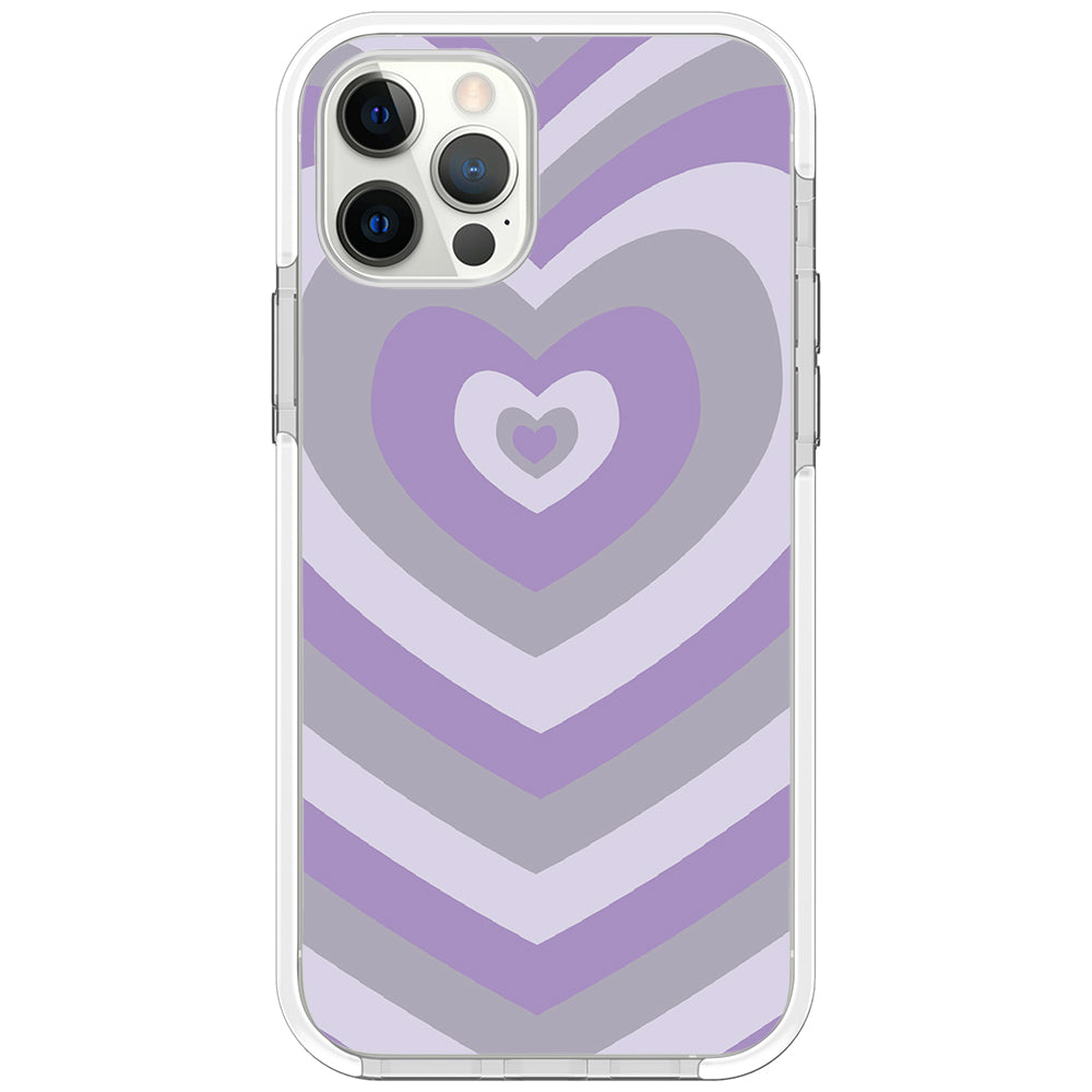 Lavender Dreams Heart Impact iPhone Case