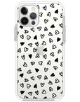 Little Hearts Impact iPhone Case