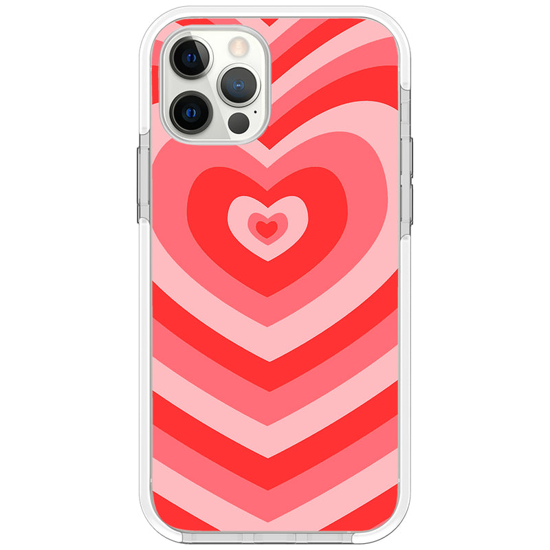 Never Ending Red Heart iPhone Case