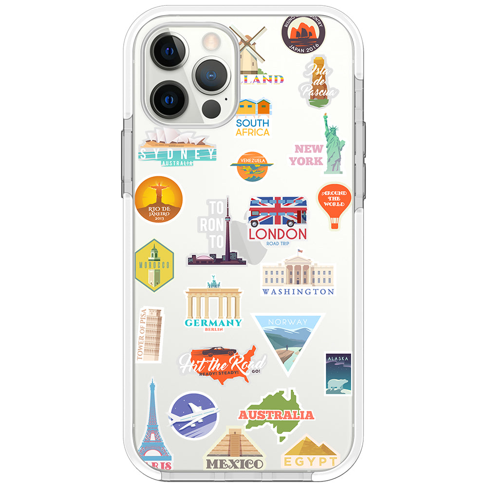 Holiday Travels Impact iPhone Case