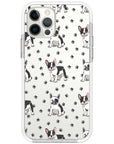 Frenchies Paws Collage Impact iPhone Case