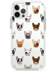 Frenchie Faces Impact iPhone Case