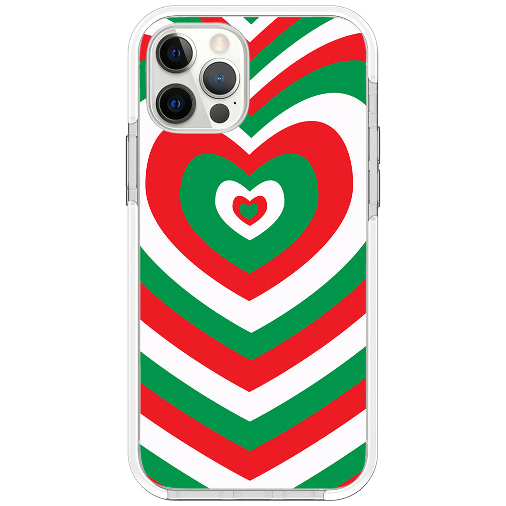 Candy Cane Impact iPhone Case