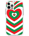 Candy Cane Impact iPhone Case