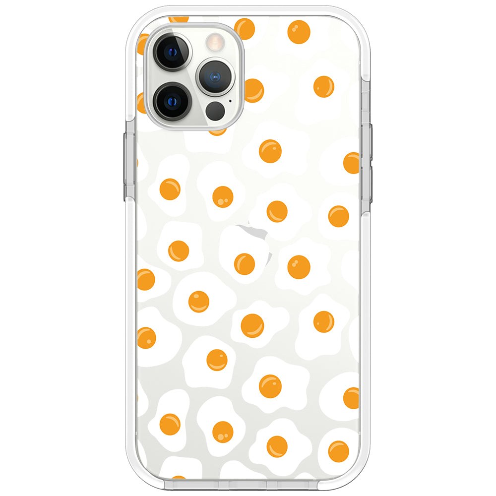 Fried Eggs Impact iPhone Case