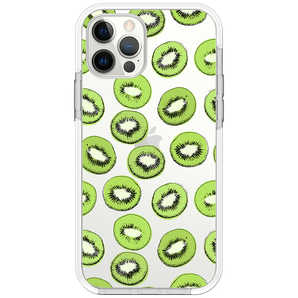 Kiwi Slices Impact iPhone Case