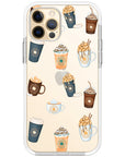 Pumpkin Spice Latte Collage iPhone Case