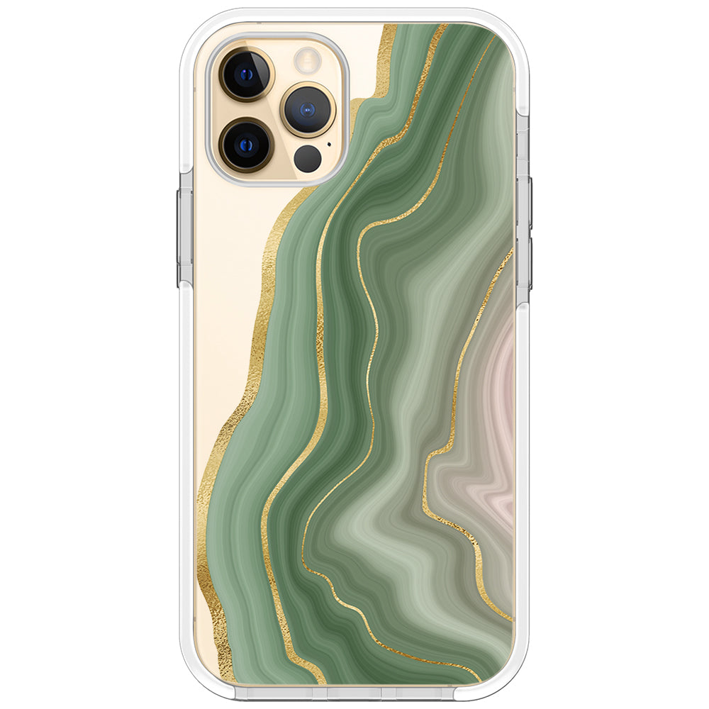 Amulet Green Agate iPhone Case