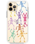 Dancing Skeleton Impact iPhone Case