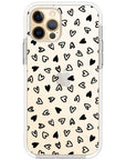 Little Hearts Impact iPhone Case