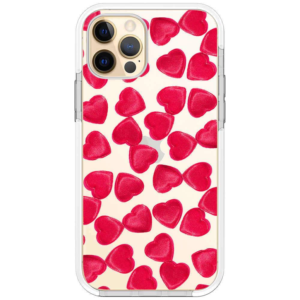 Valentine Heart Impact iPhone Case