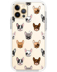 Frenchie Faces Impact iPhone Case