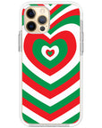 Candy Cane Impact iPhone Case